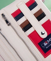 MLB New York Yankees Leather Crossbody Purse