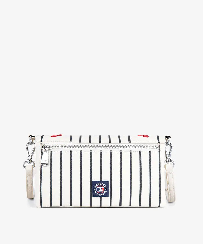 MLB New York Yankees Leather Crossbody Purse
