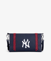 MLB New York Yankees Leather Crossbody Purse