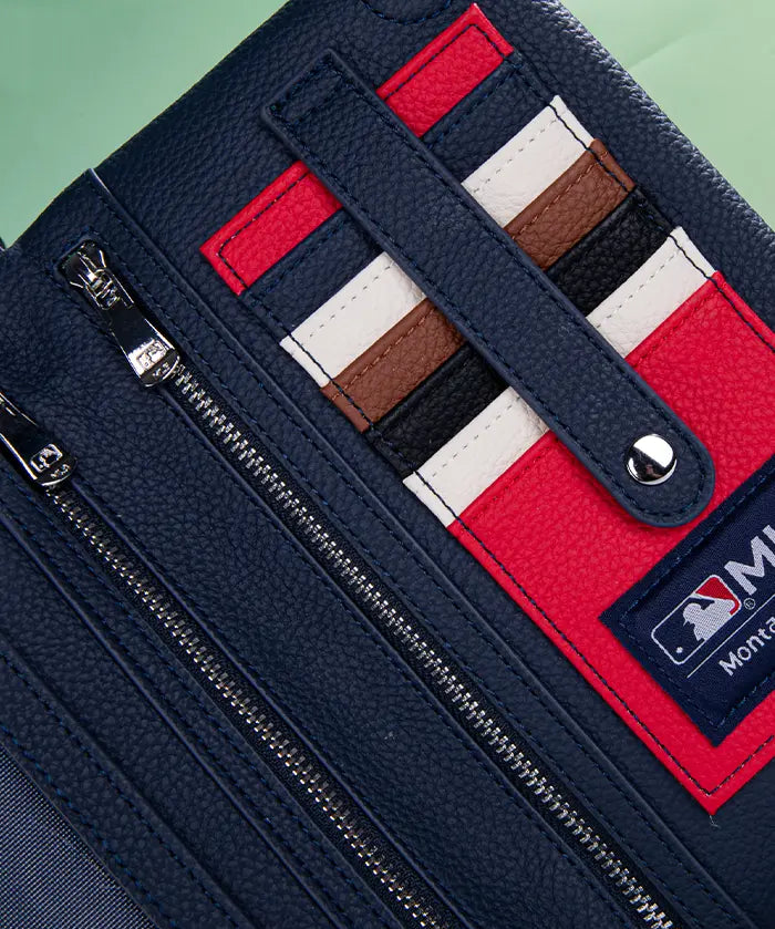 MLB New York Yankees Leather Crossbody Purse