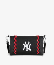 MLB New York Yankees Leather Crossbody Purse