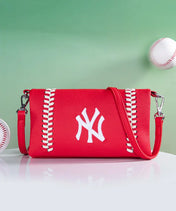 MLB New York Yankees Leather Crossbody Purse