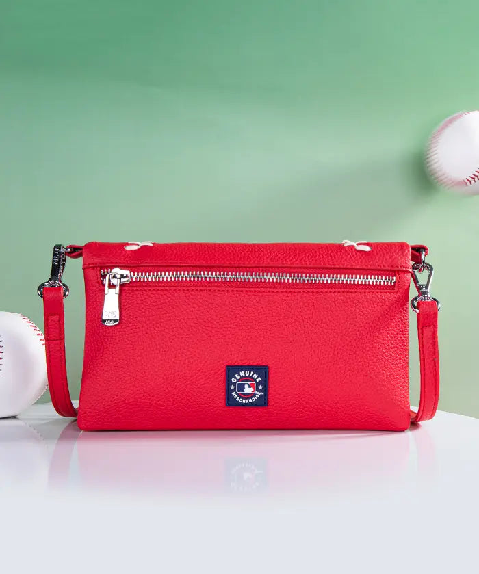 MLB New York Yankees Leather Crossbody Purse