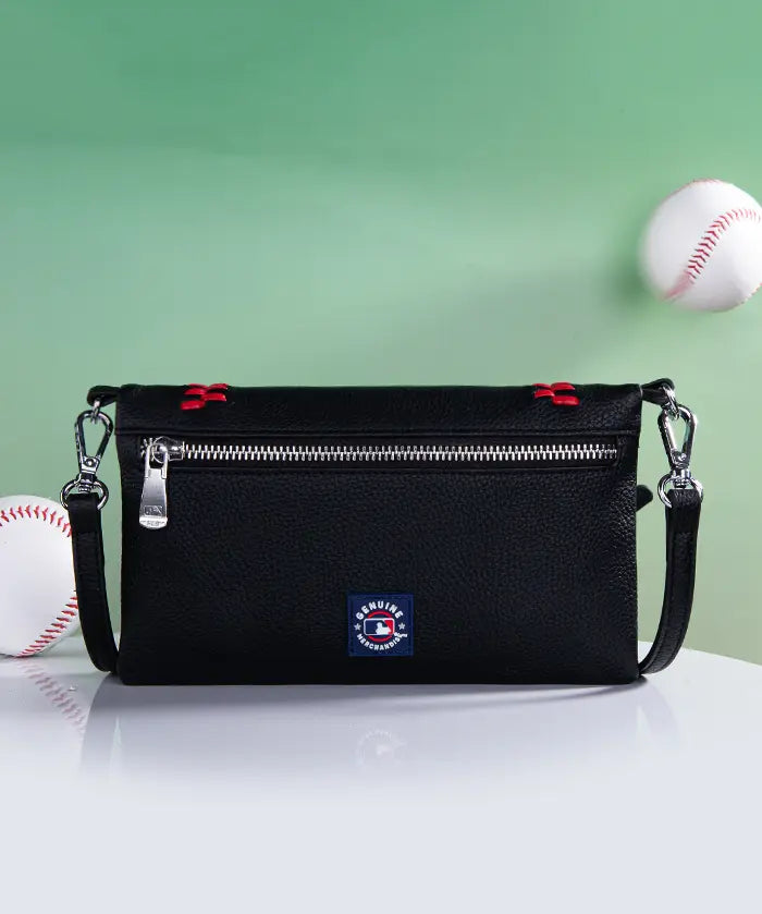 MLB New York Yankees Leather Crossbody Purse