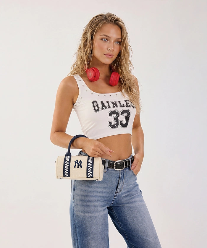 MLB New York Yankees Mini Barrel Bag