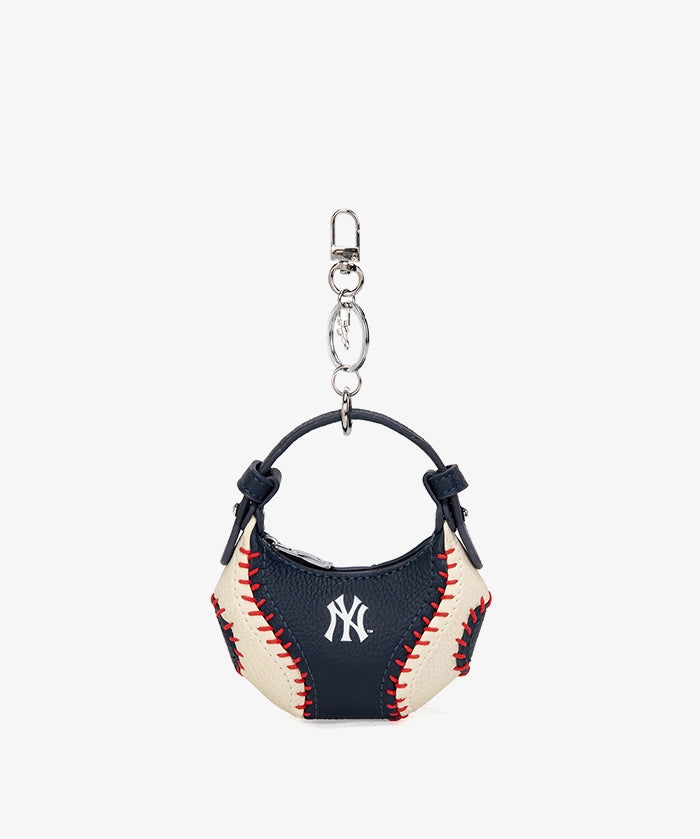 MLB New York Yankees Mini Hobo Bag Charm – Curveball