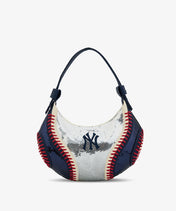 MLB New York Yankees Sequin Stitch Hobo - Curveball