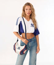 MLB New York Yankees Sequin Stitch Hobo - Curveball