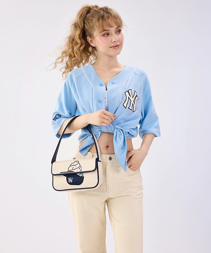 MLB New York Yankees Sundae Helmet Beaded Bag