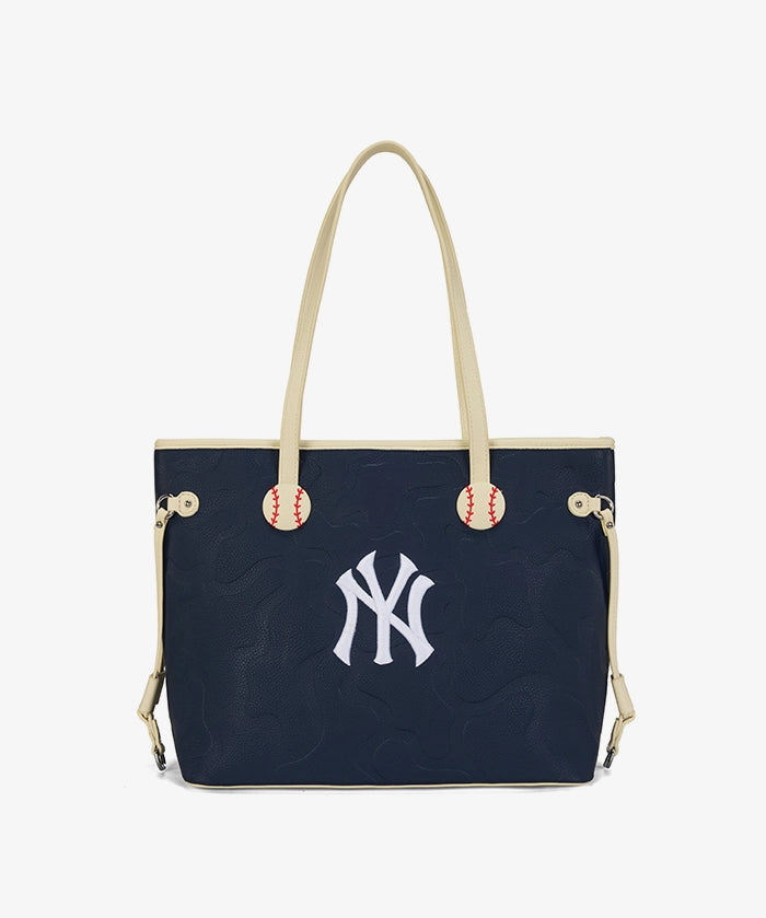 MLB New York Yankees Tote Bag with Wristlet Wallet