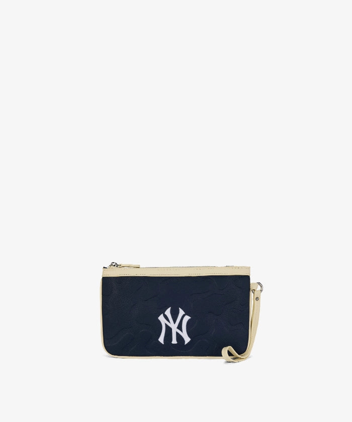 MLB New York Yankees Tote Bag with Wristlet Wallet