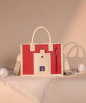 MLB Philadelphia Phillies Tote Bag with Baseball Stitch