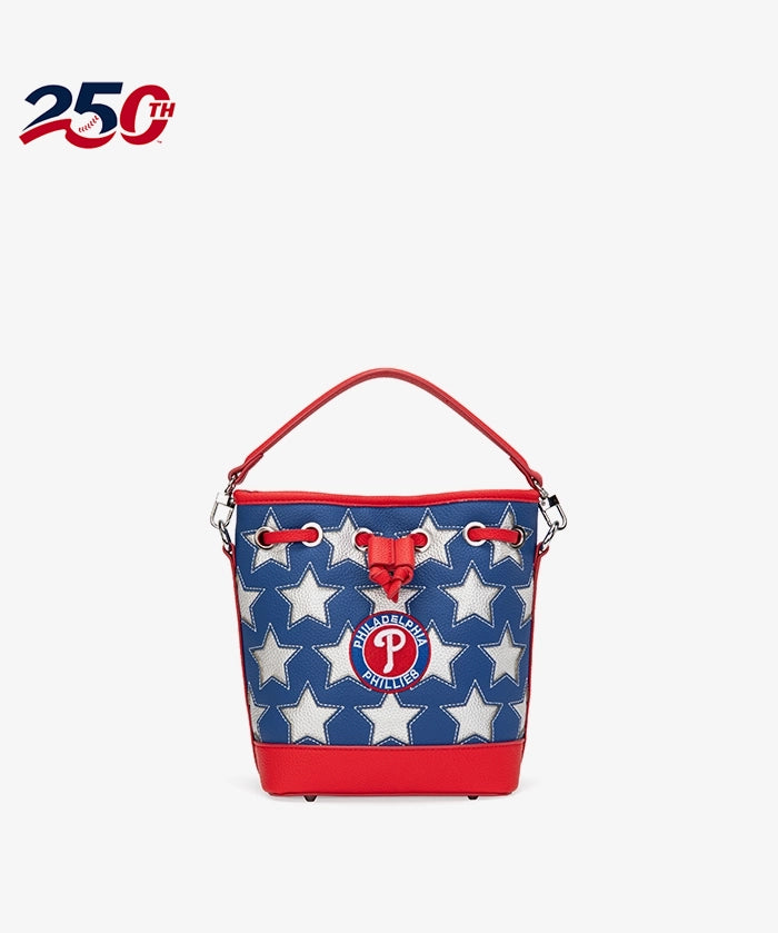 MLB Philadelphia Phillies Americana Star Bucket Bag