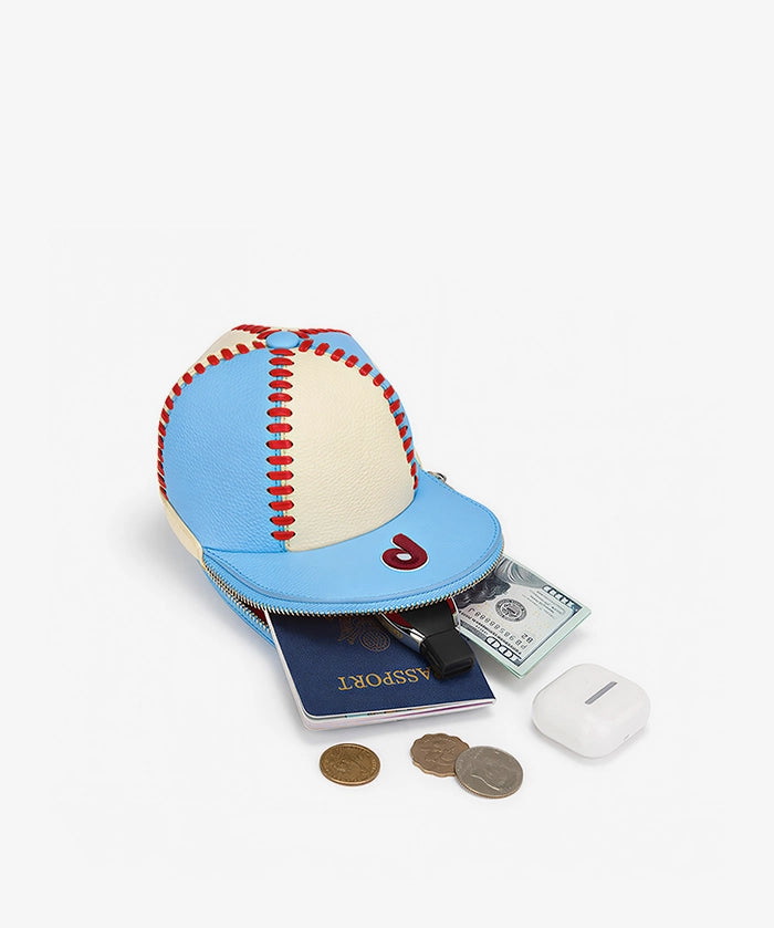 MLB Philadelphia Phillies Baseball Cap Crossbody Purse