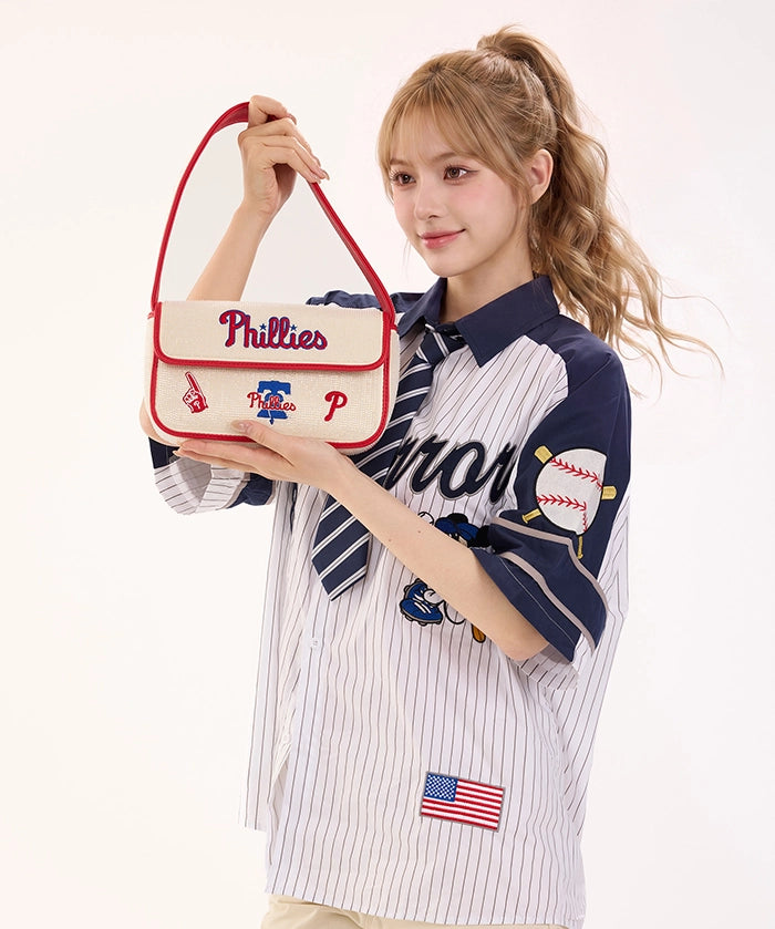 MLB Philadelphia Phillies Beaded Bag