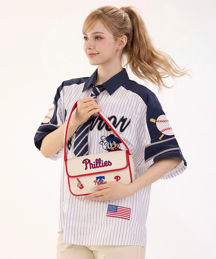 MLB Philadelphia Phillies Beaded Bag