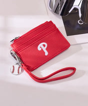 MLB Philadelphia Phillies Card Holder with Baseball Charm