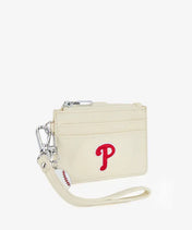 MLB Philadelphia Phillies Card Holder with Baseball Charm
