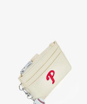 MLB Philadelphia Phillies Card Holder with Baseball Charm