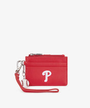 MLB Philadelphia Phillies Card Holder with Baseball Charm