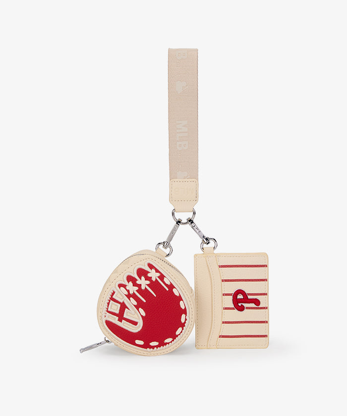 MLB Philadelphia Phillies Catcher’s Mitt Wristlet Set
