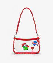 MLB Philadelphia Phillies Clear Bag with Baseball Stitch