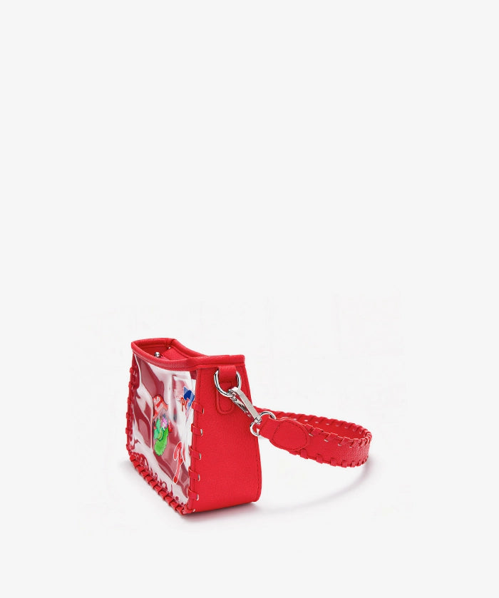 MLB Philadelphia Phillies Clear Bag with Baseball Stitch