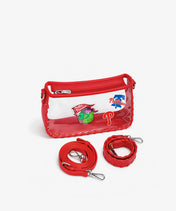 MLB Philadelphia Phillies Clear Bag with Baseball Stitch