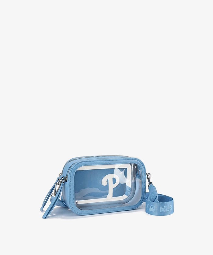 MLB Philadelphia Phillies Clear Crossbody Bag