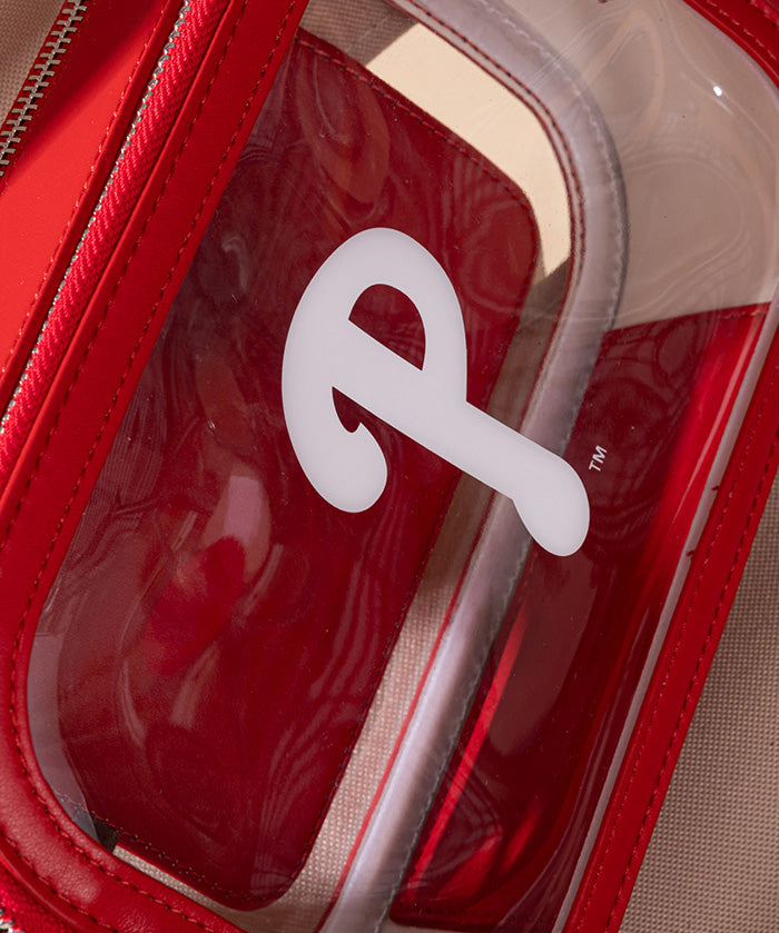 MLB Philadelphia Phillies Clear Crossbody Bag