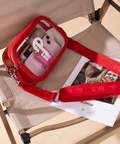 MLB Philadelphia Phillies Clear Crossbody Bag
