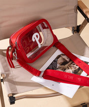 MLB Philadelphia Phillies Clear Crossbody Bag