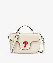 MLB Philadelphia Phillies Flap Crossbody Bag with Top Handle