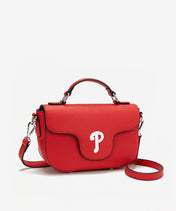 MLB Philadelphia Phillies Flap Crossbody Bag with Top Handle
