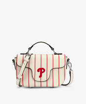 MLB Philadelphia Phillies Flap Crossbody Bag with Top Handle