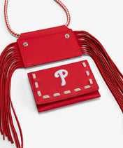 MLB Philadelphia Phillies Fringe Crossbody Card Holder