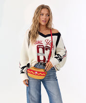 MLB Philadelphia Phillies Hot Dog Crossbody Bag