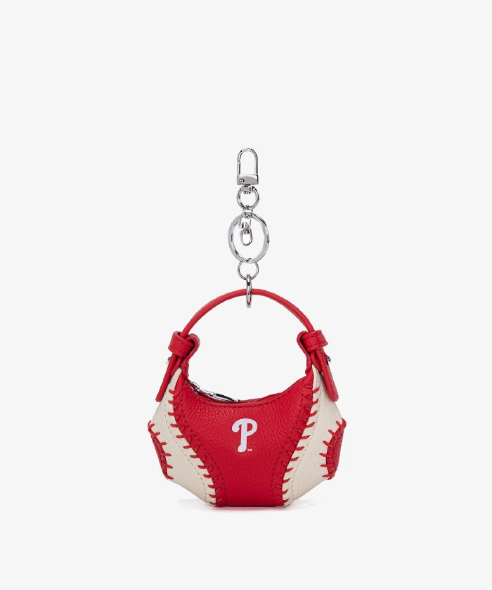 MLB Philadelphia Phillies Mini Hobo Bag Charm – Curveball