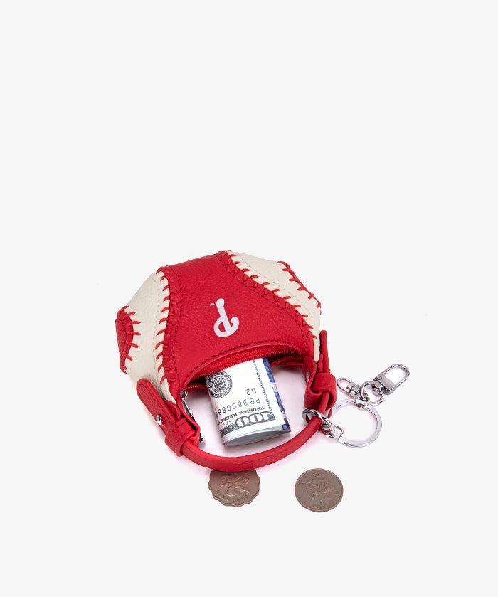 MLB Philadelphia Phillies Mini Hobo Bag Charm – Curveball