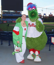 MLB Philadelphia Phillies Phanatic Fuzzy Shoulder Bag