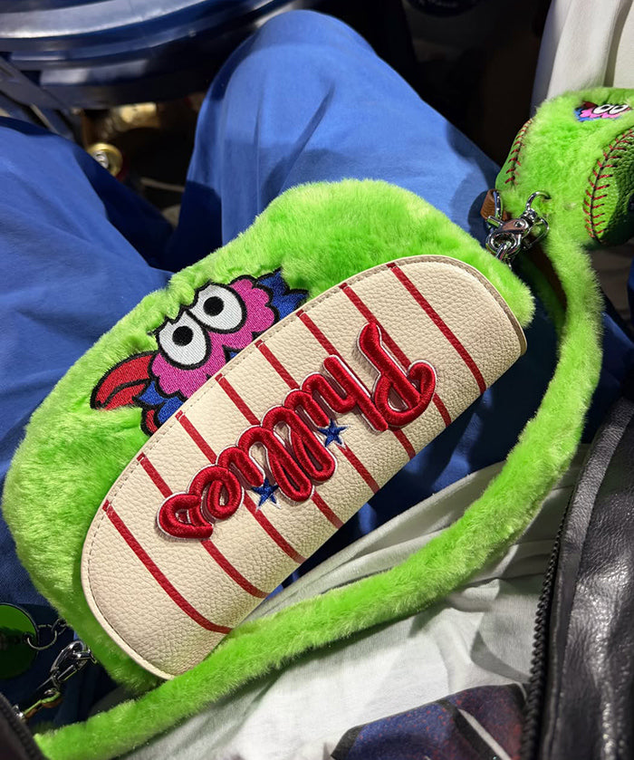 MLB Philadelphia Phillies Phanatic Fuzzy Shoulder Bag