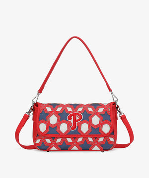 MLB Philadelphia Phillies Star Field Flap Crossbody