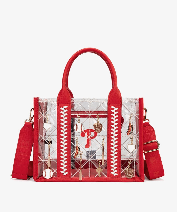 MLB Philadelphia Phillies Stitch Clear Tote – Fastball