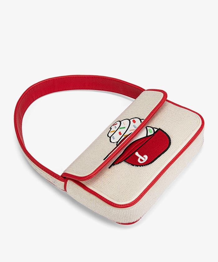 MLB Philadelphia Phillies Sundae Helmet Beaded Bag