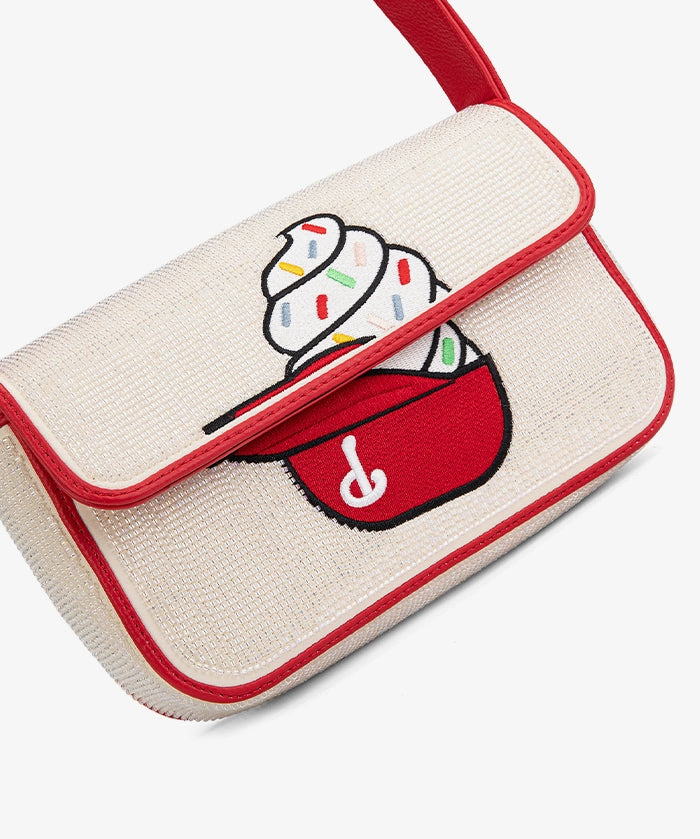 MLB Philadelphia Phillies Sundae Helmet Beaded Bag