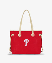 MLB Philadelphia Phillies Tote Bag with Wristlet Wallet
