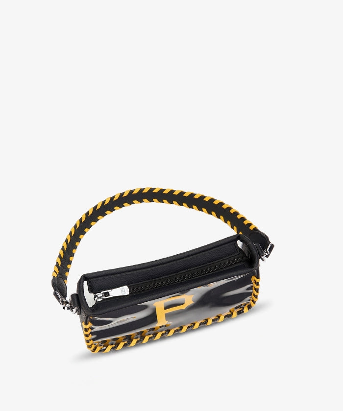 MLB Pittsburgh Pirates Clear Bag with Baseball Stitch