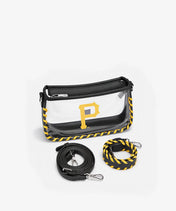 MLB Pittsburgh Pirates Clear Bag with Baseball Stitch