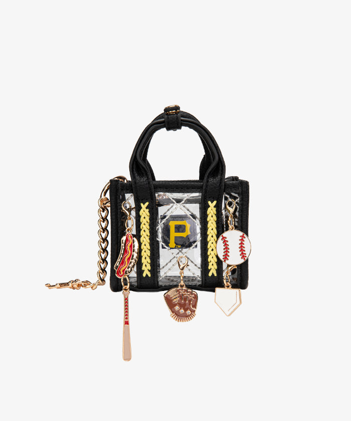 MLB Pittsburgh Pirates Clear Mini Tote Bag Charm – Fastball