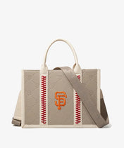 MLB San Francisco Giants Tote Bag with Baseball Stitch